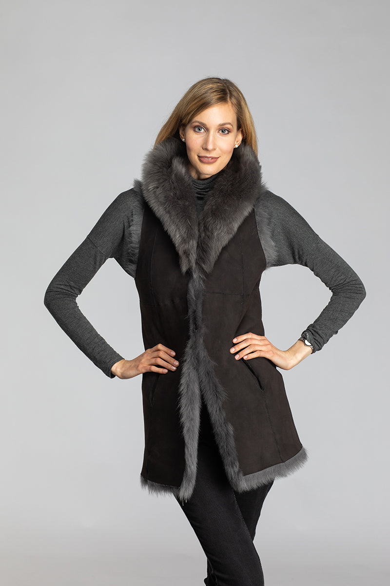 Reversible Shearling Gilet - Ready to Wear